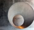 béton découpe rond